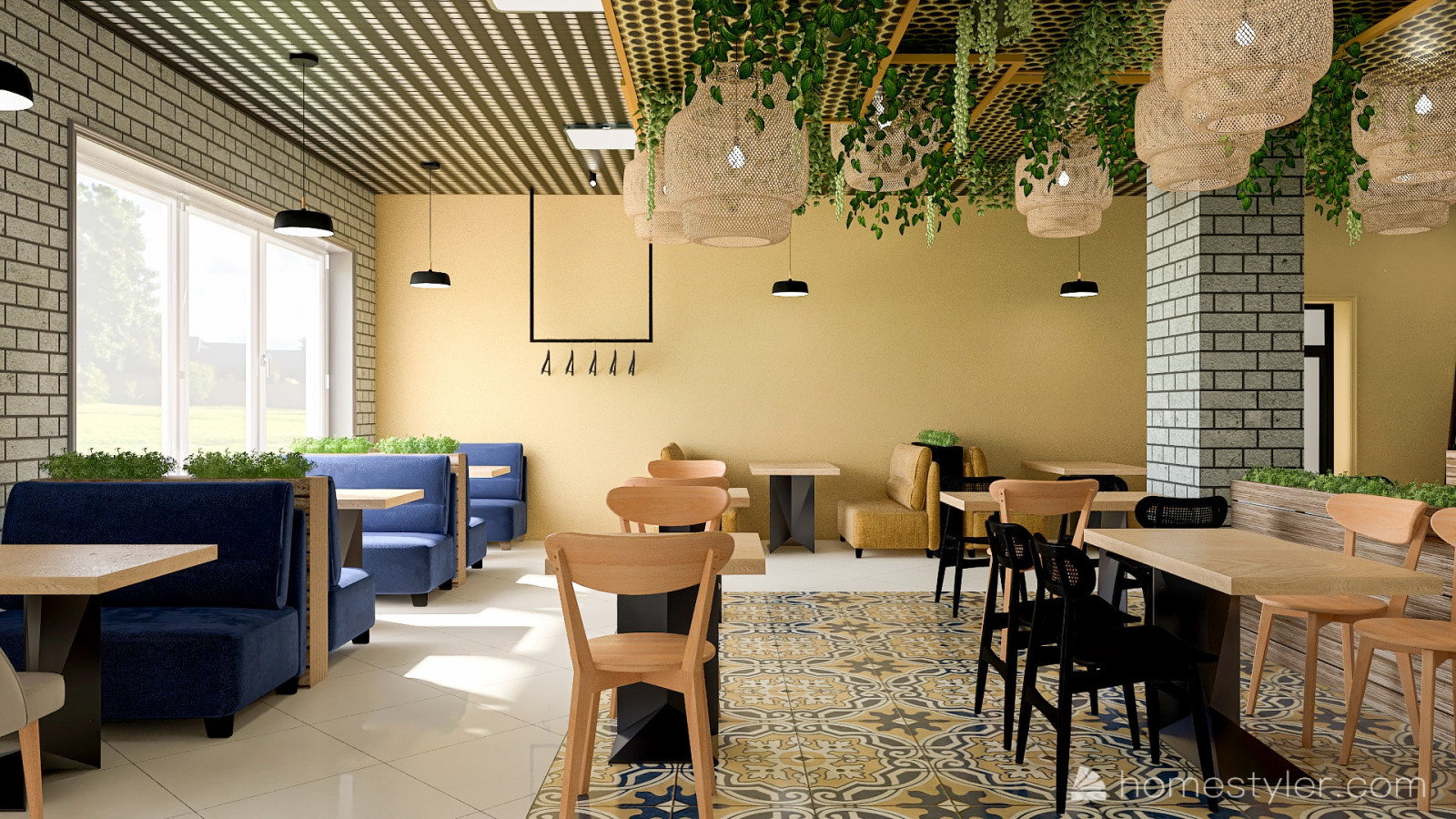 Обложка проекта: Загородное кафе