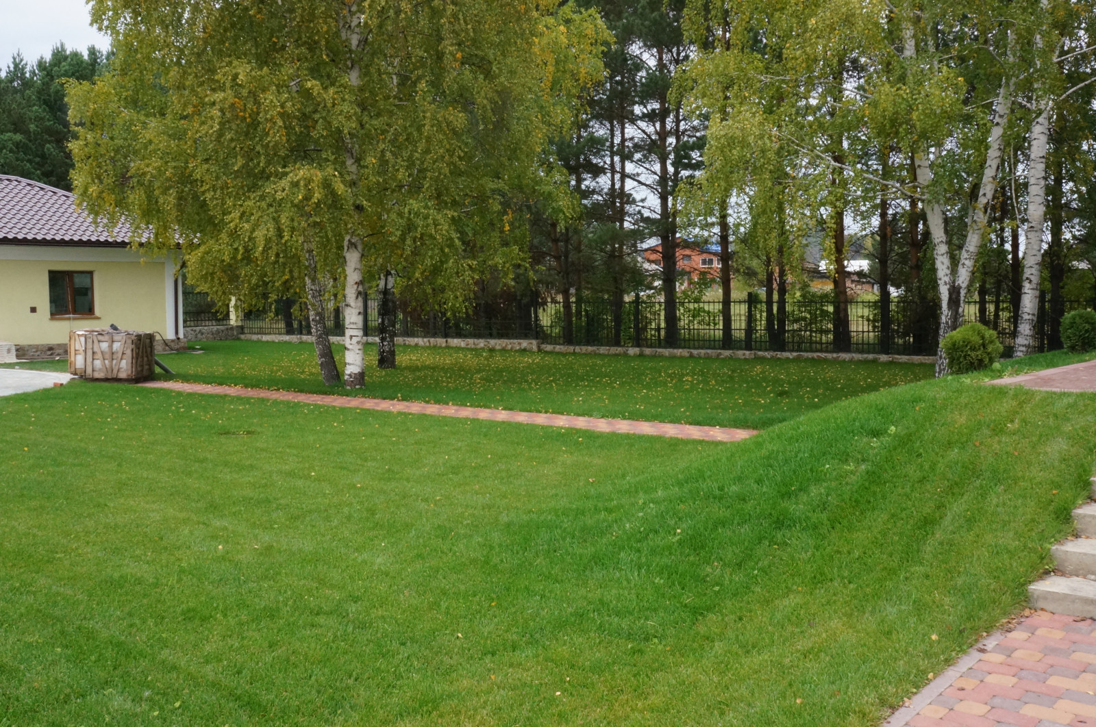 Обложка проекта: Ландшафтные работы  на частном объекте Георгиевская