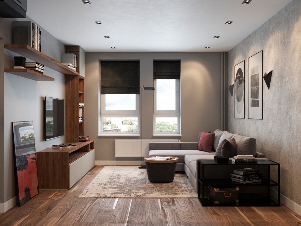 Вид на гостиную