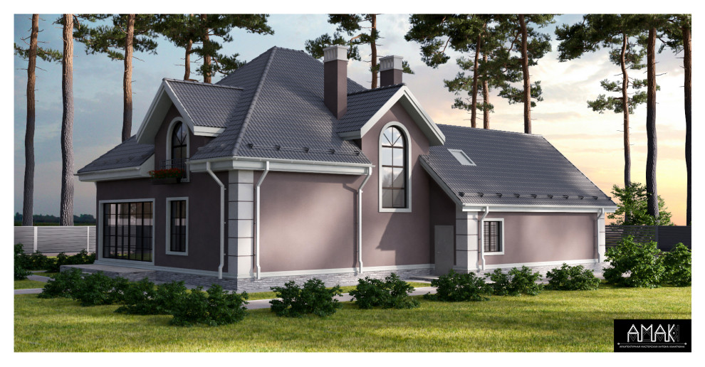 Коттедж в Романском стиле