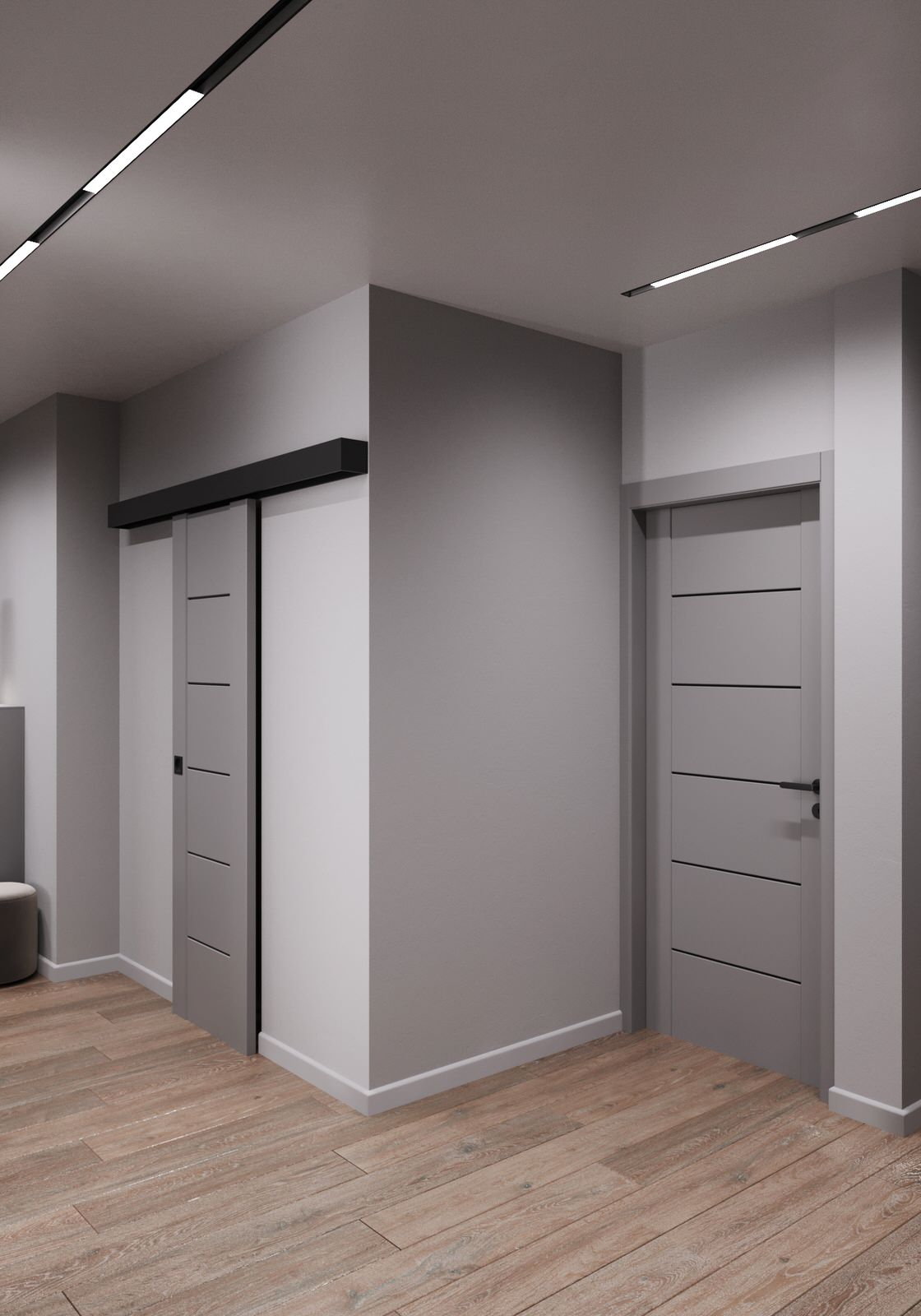 3-х комнатная квартира в одном стиле