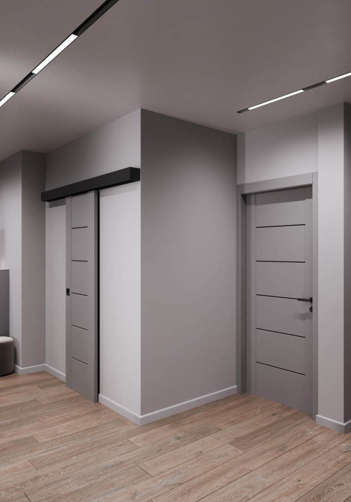 3-х комнатная квартира в одном стиле