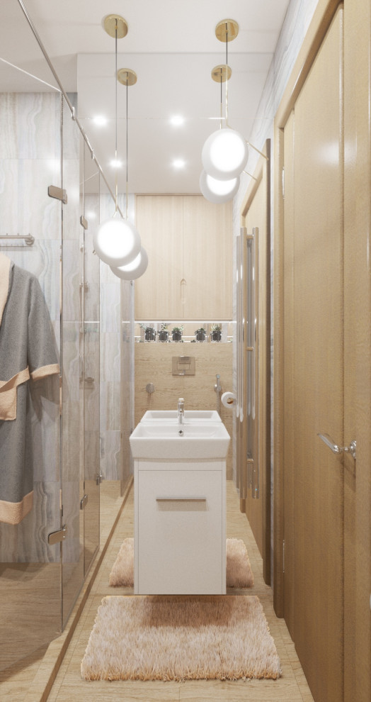 ЖК Бриз 3-х комнатная квартира (Дизайн проект)