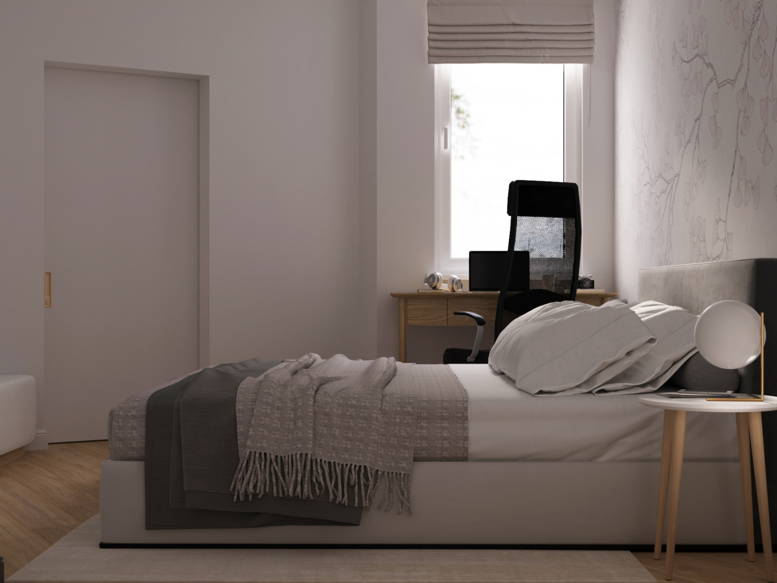 Интересная планировка в небольшой квартире