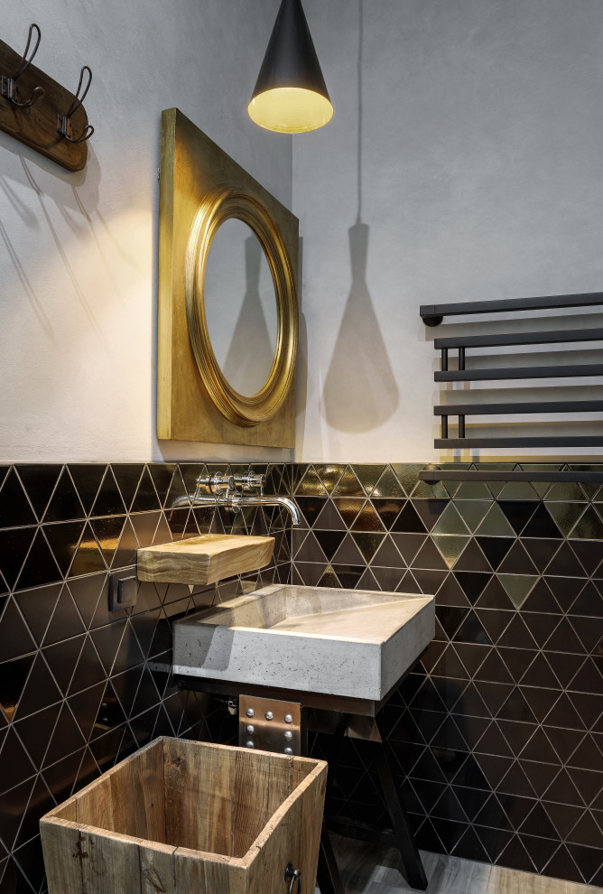 Сан узел брутального гостевого дома