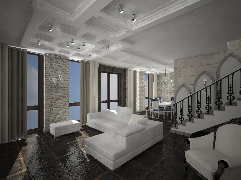 Обложка проекта: Готические мотивы в современном интерьере