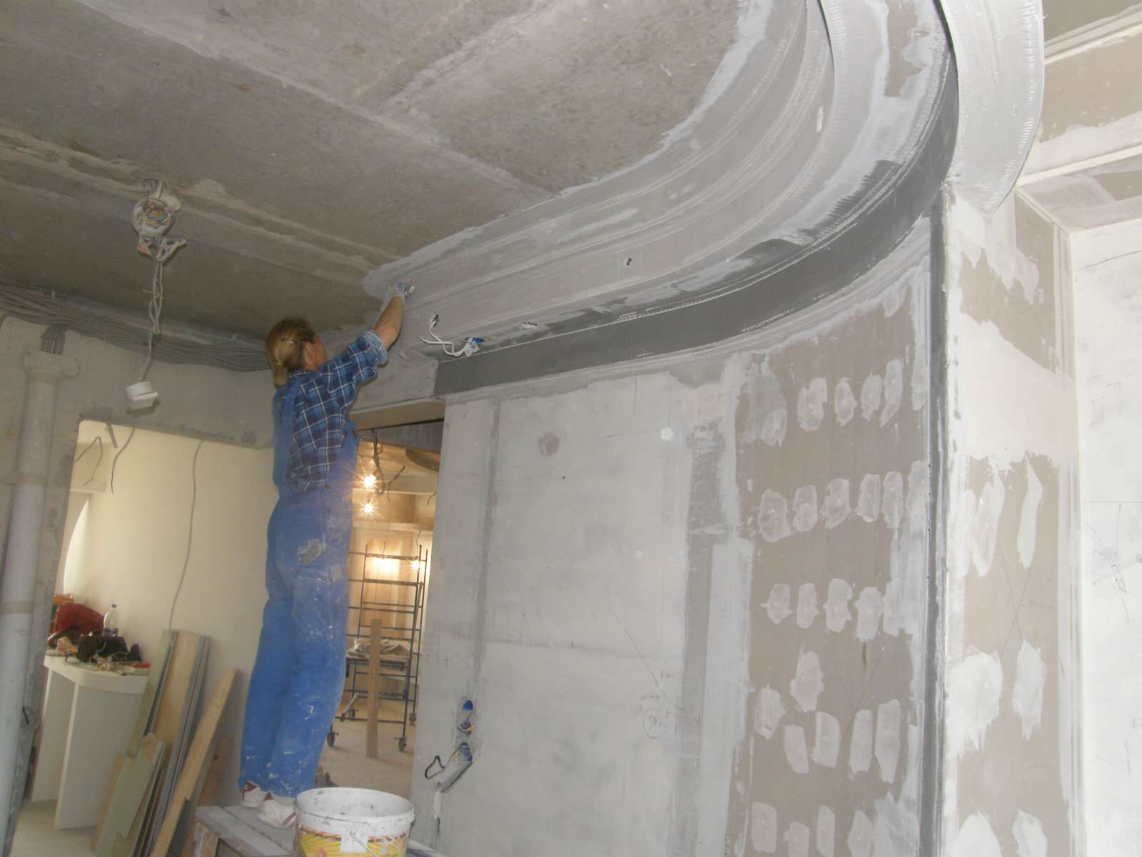 Красногорск, фотографии вовремя проведения строительных и ремонтных работ