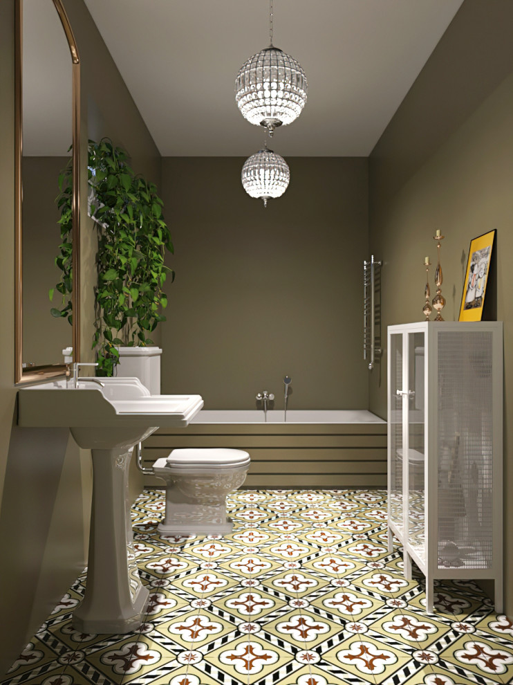 Обложка проекта: роскошная ванная комната