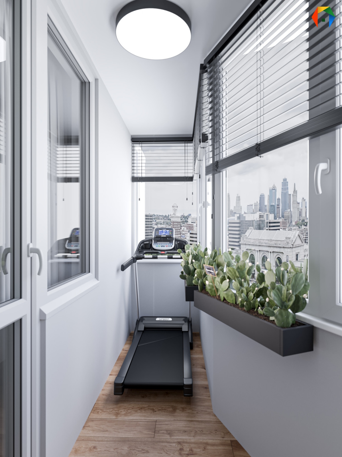 Обложка проекта: Золотой треугольник. Дизайн проект с преобладающим скандинавским стилем