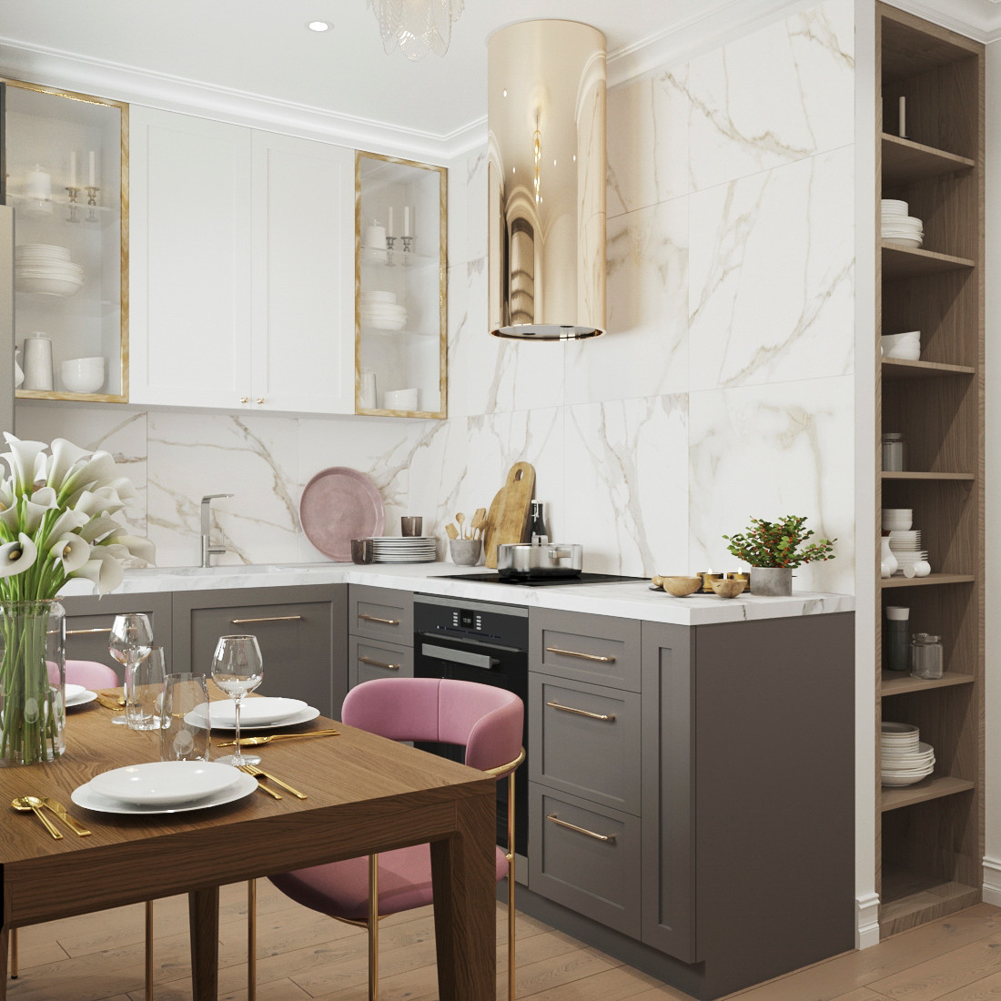 Дизайн однокомнатной квартиры 37 м2