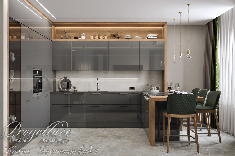 Дизайн квартиры 115 м.кв. в Санкт-Петербурге, в ЖК "Смольный проспект"