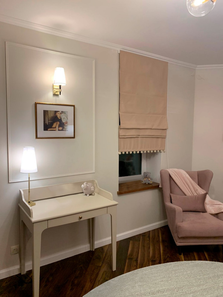 Обложка проекта: Нежная детская на вырост для маленькой леди 5 лет.