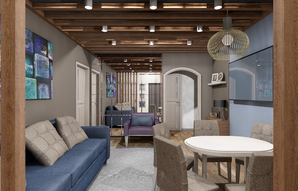 Обложка проекта: Дизайн гостиной