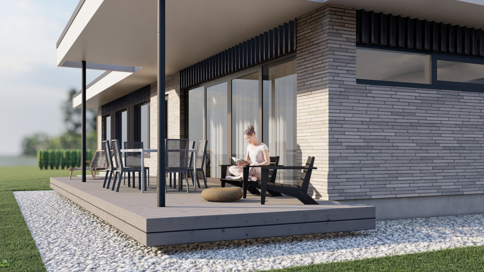 Дача на берегу реки