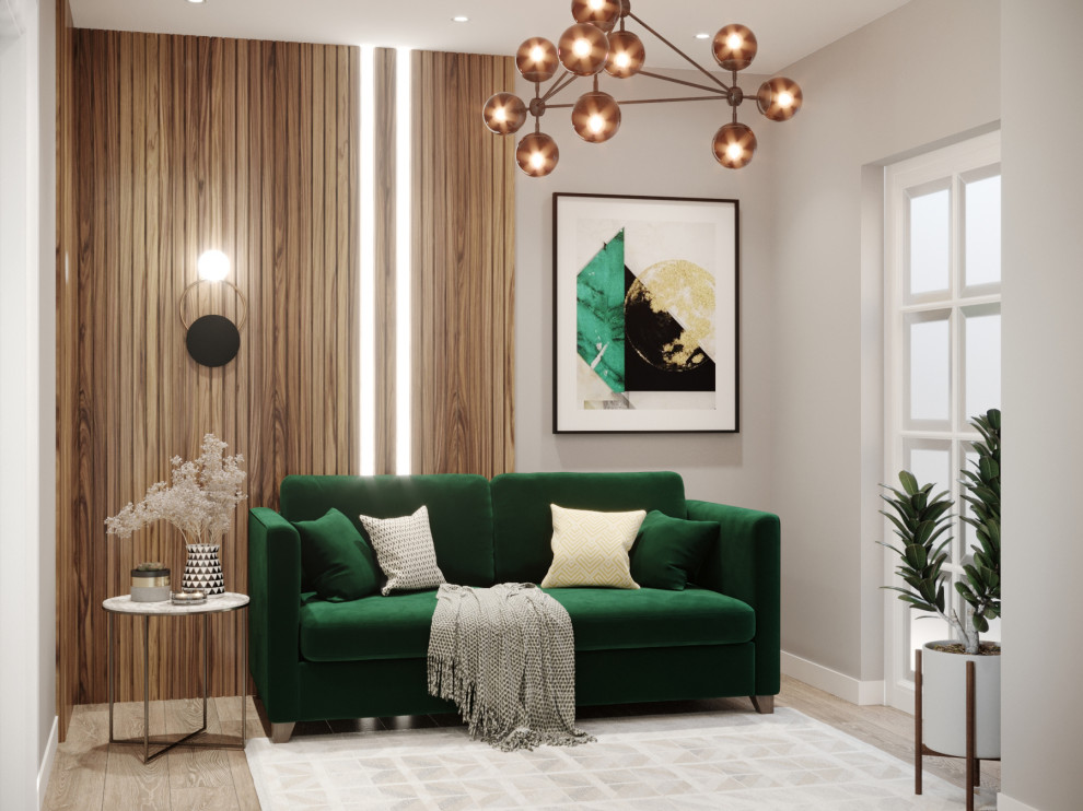 Кухня - гостиная. Проект #tmdesign_Питер