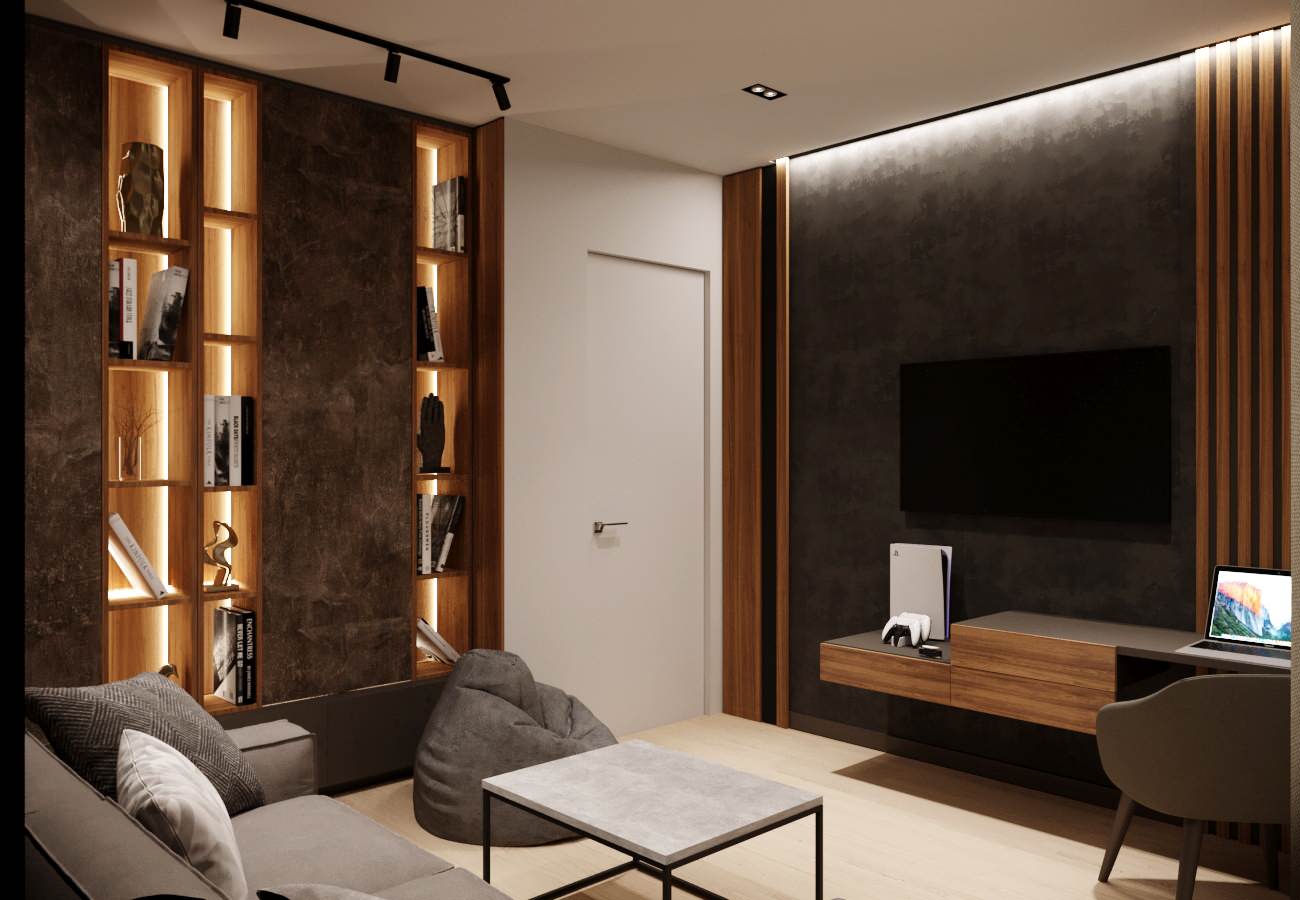 Проект квартиры  для молодой пары  стоматологов