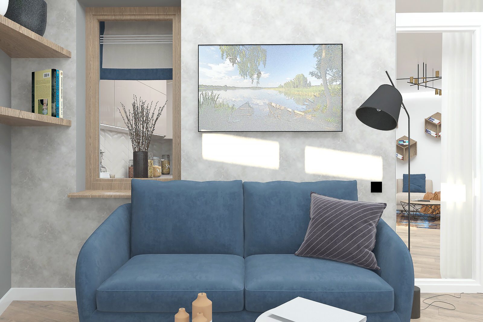 Квартира 57м2 для молодого парня