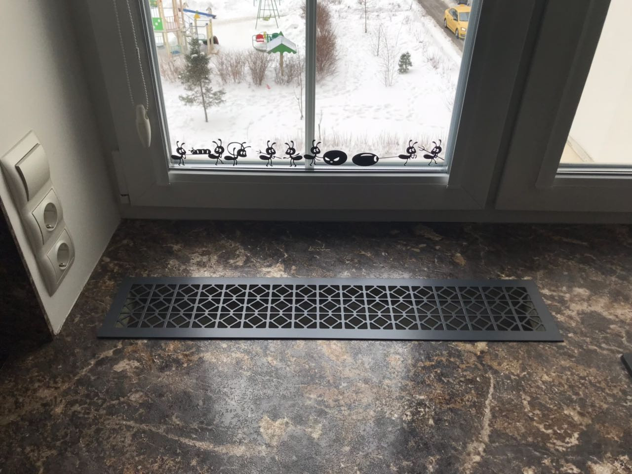 Решетки для подоконников и столешниц