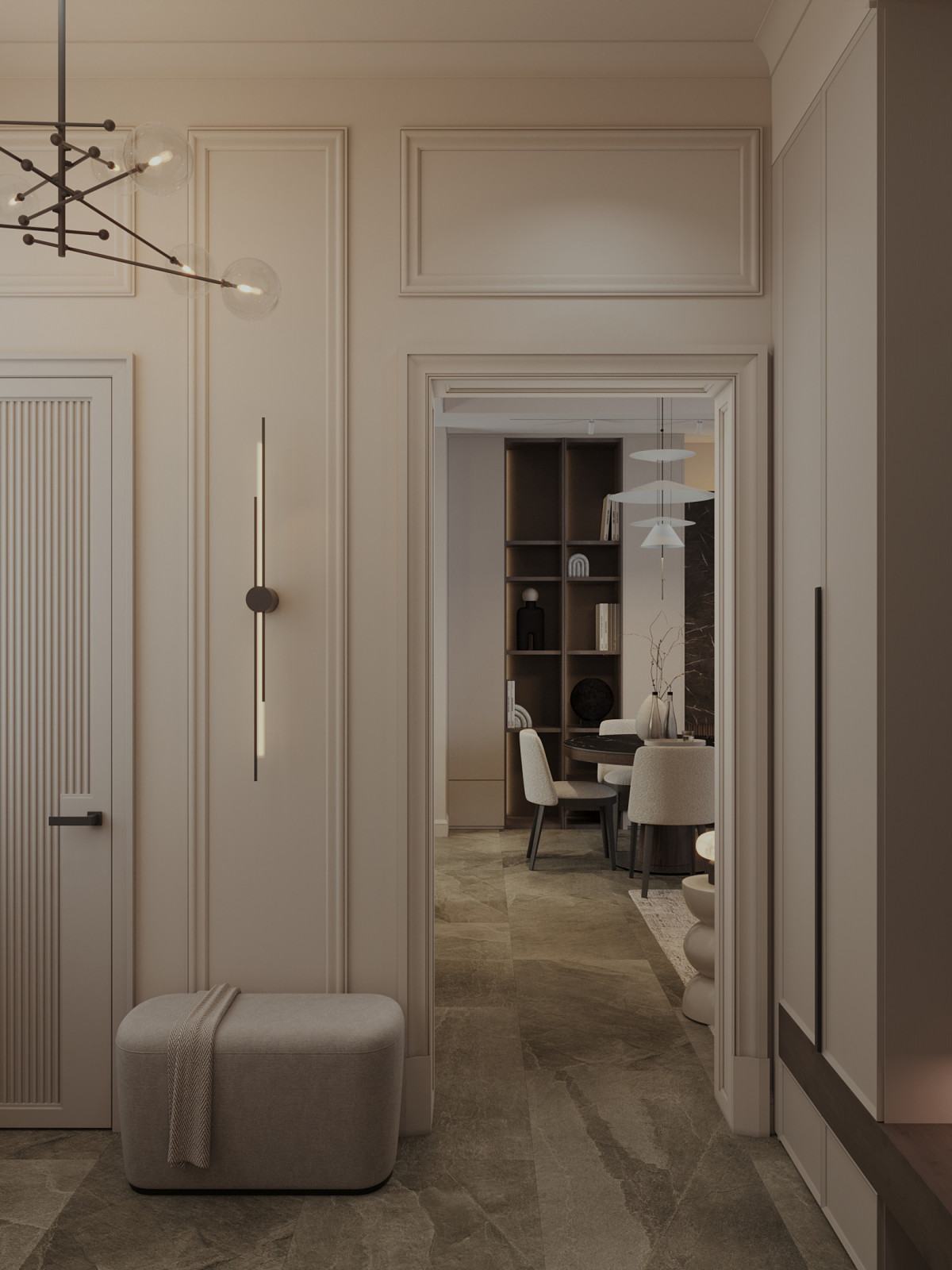 Загородный дом. Дизайн интерьера.