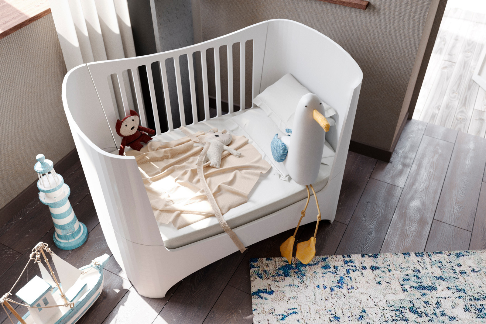 Интерьеры спален в Динской