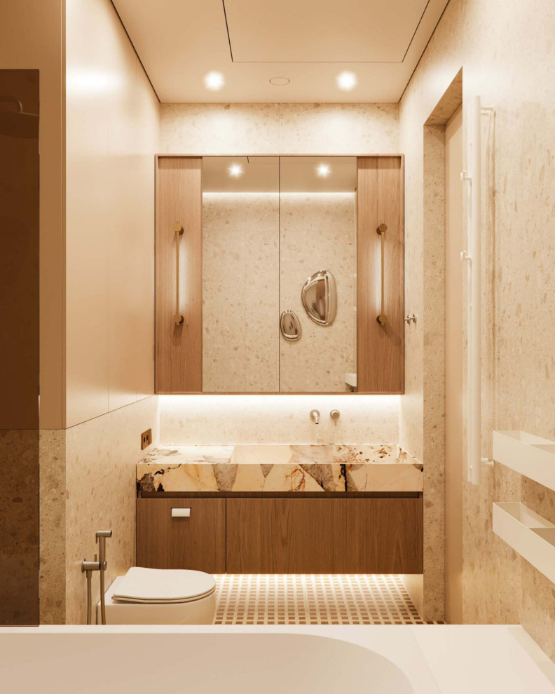 Теплый интерьер