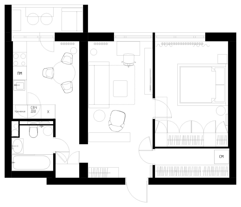Квартира на Яблочкова