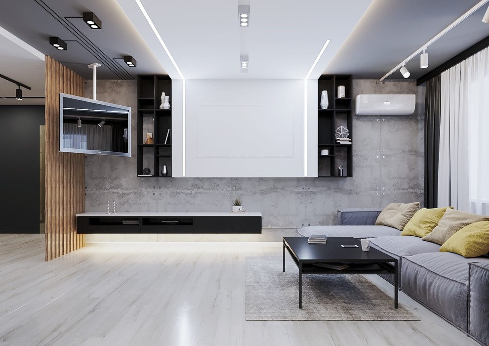 Дизайн - проект 3к. кв. 107 м2  в ЖК "Нормандия"