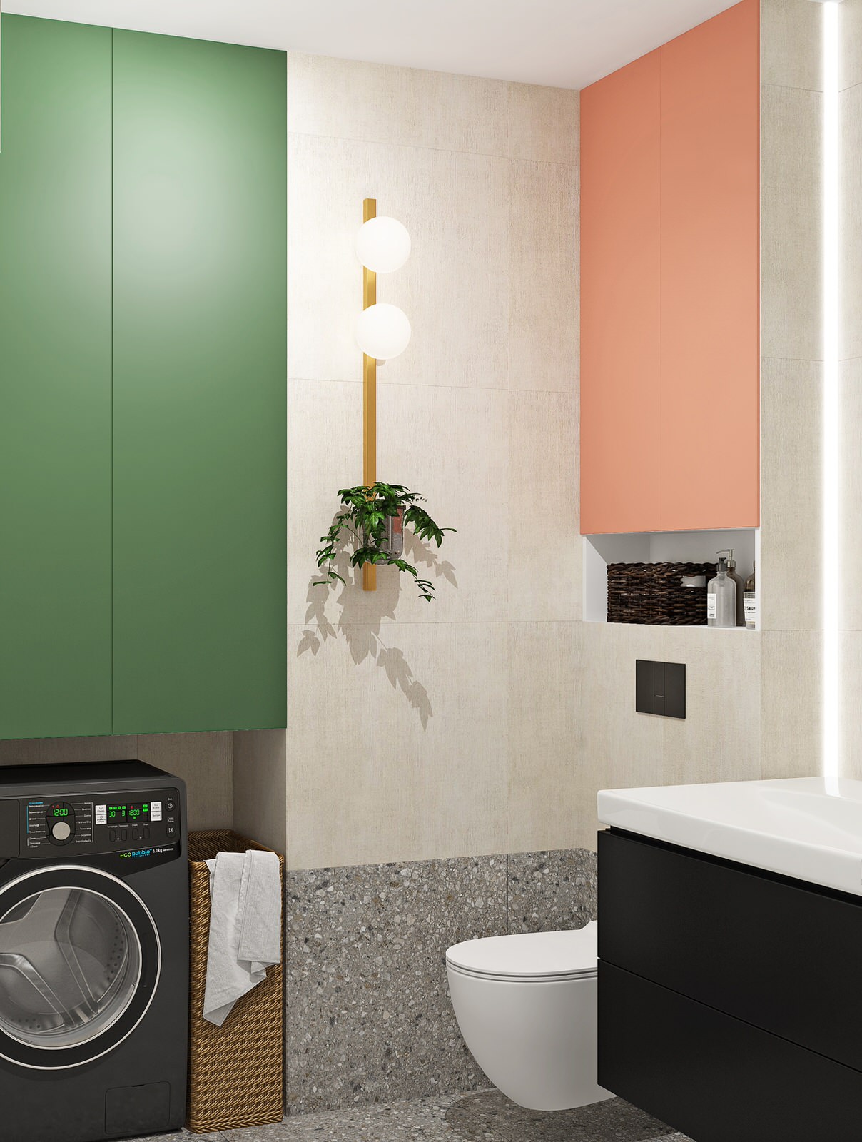 Обложка проекта: Квартира 57 м2