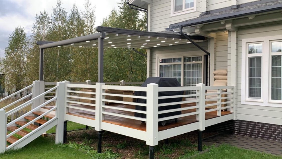 Терраса и дом