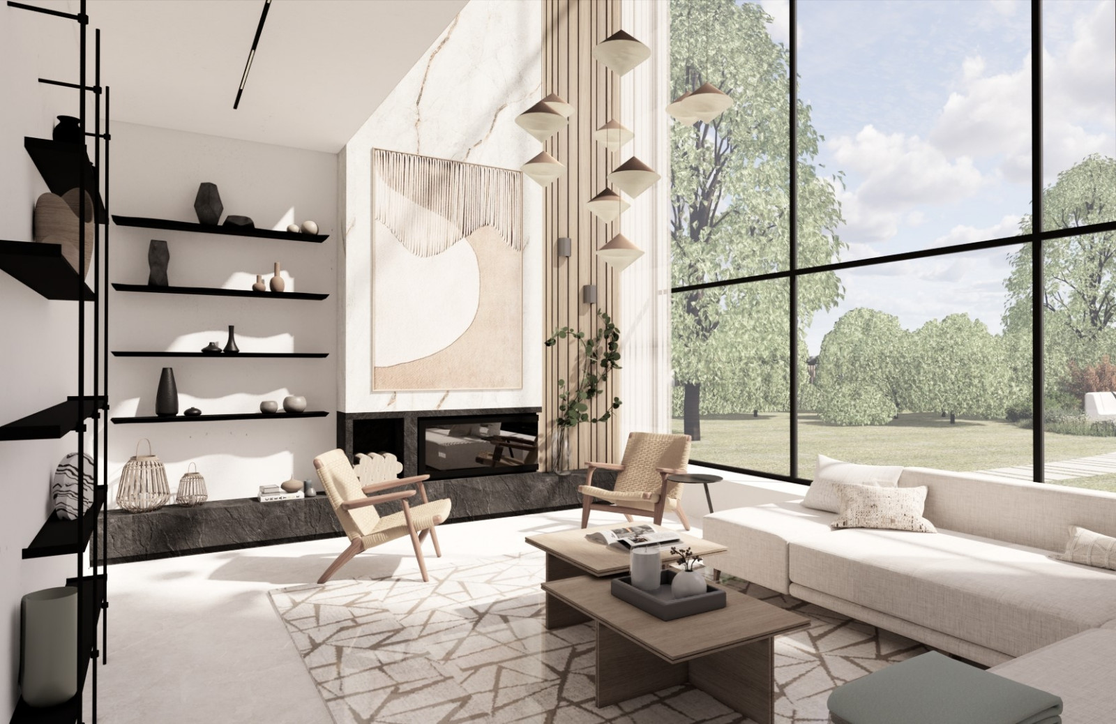 Обложка проекта: Shades of nature (интерьер)