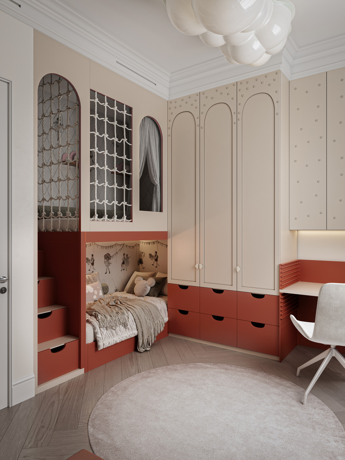 Дизайн-проект квартиры 70м2 в ЖК Ривер Парк