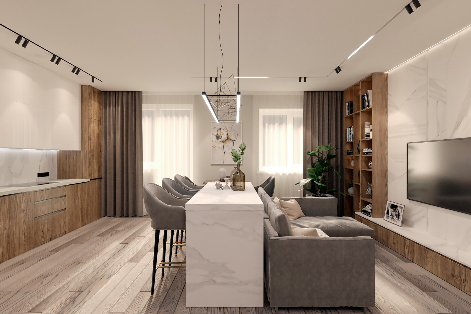 Обложка проекта: Коттедж ЖК "Сказка"