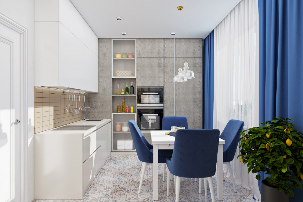 Дизайн - проект двухкомнатной квартиры 60 кв.м. г. Москва.