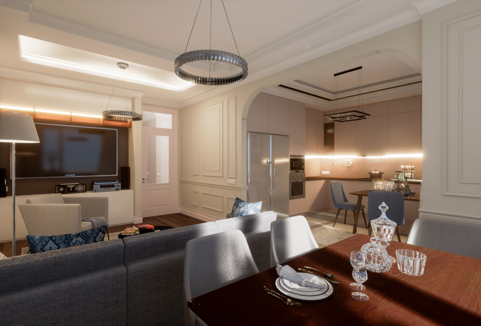 Дизайн квартиры 94 м2