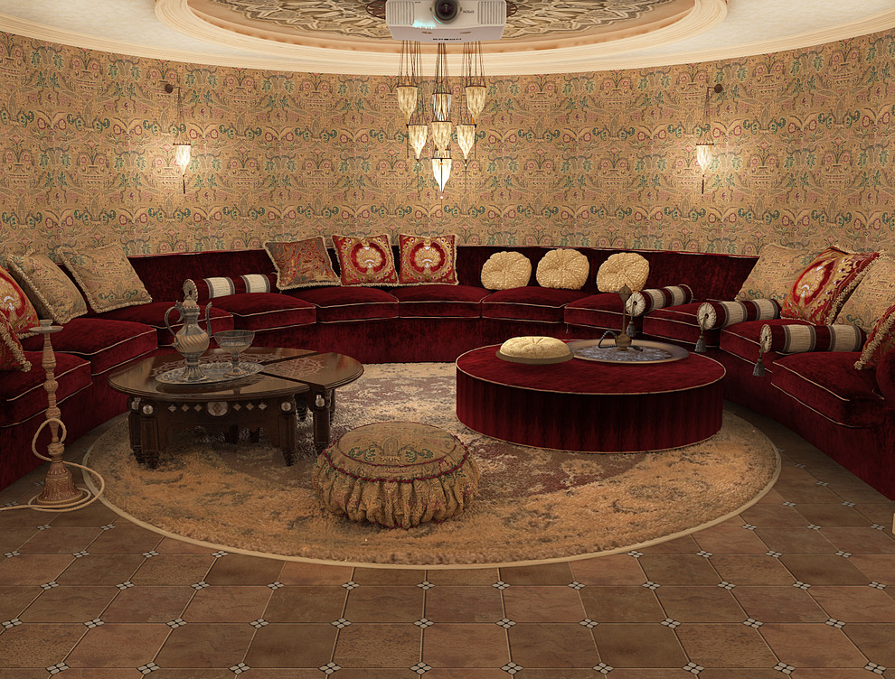 Домашняя SPA зона, совмещенная с домашним кинотеатром