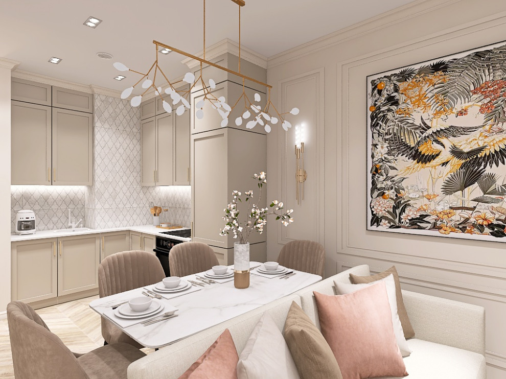 Дизайн-проект 2х комнатной квартиры