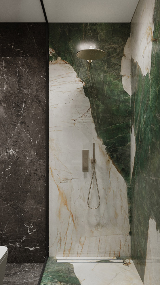 Брутальный интерьер квартиры 85 кв.м. в Москве. Проект