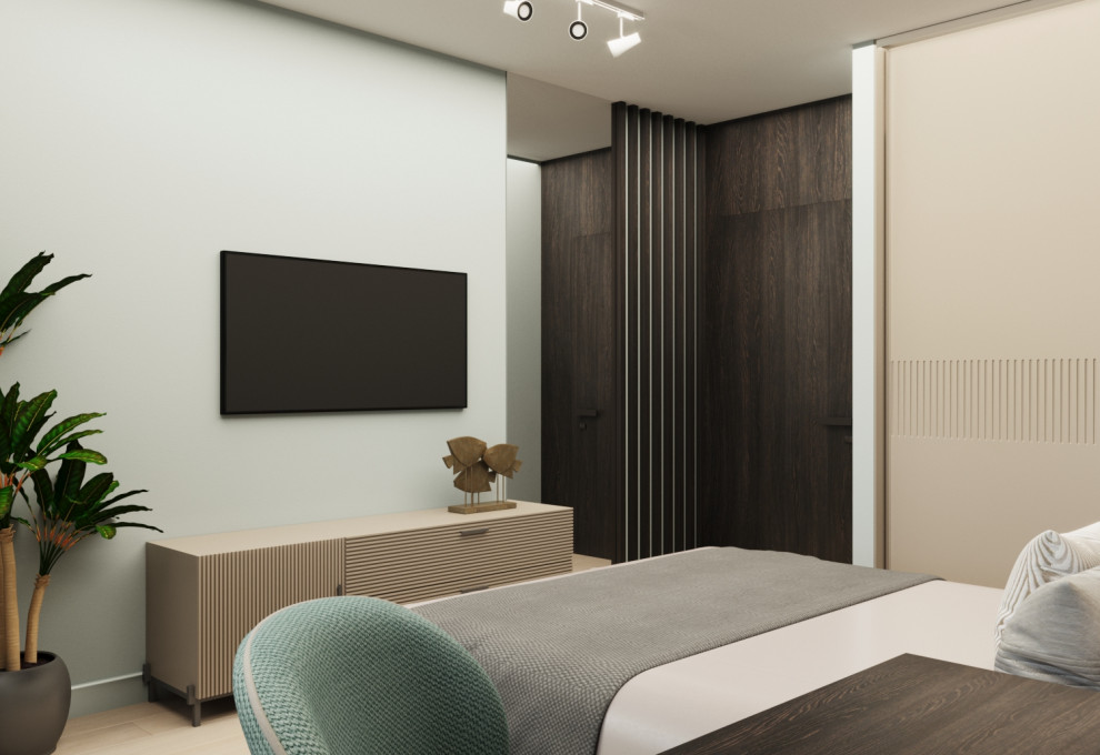 Спальня в ЖК Взлетный