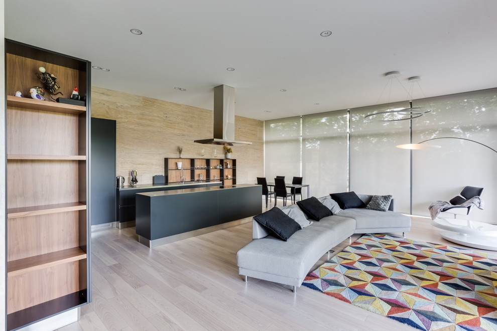 Кухня черного цвета