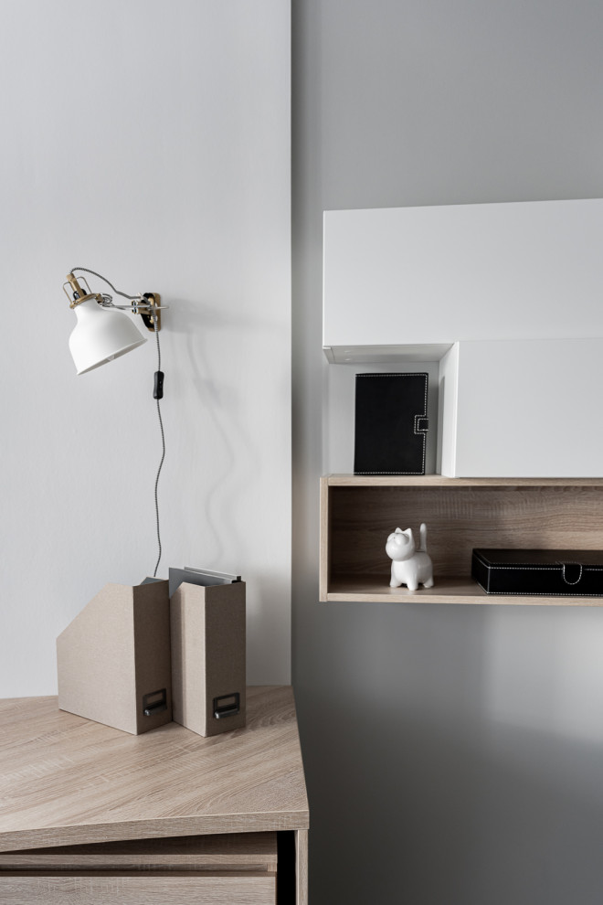 Уютная графичность. Квартира - отдых для семьи врачей