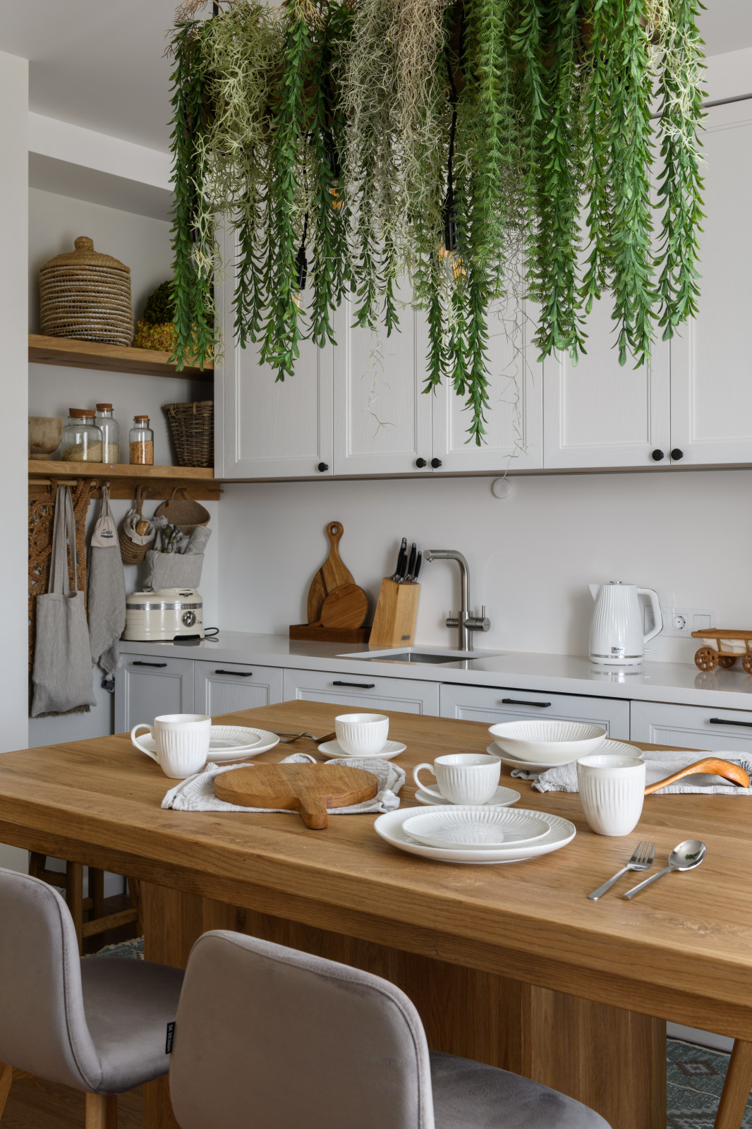 Деревенский сканди в городской квартире