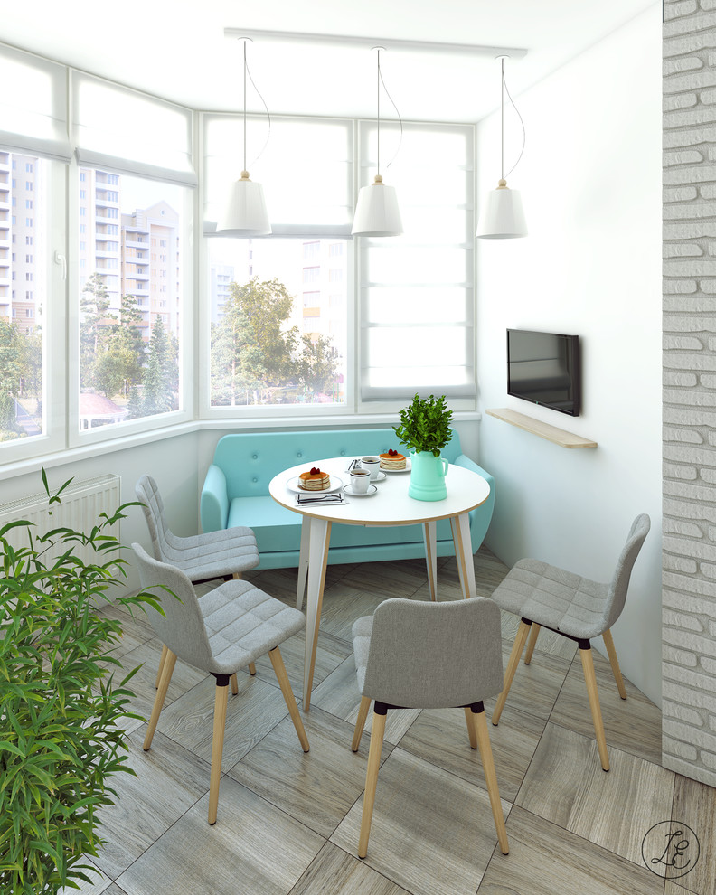 "София" - квартира в скандинавском стиле