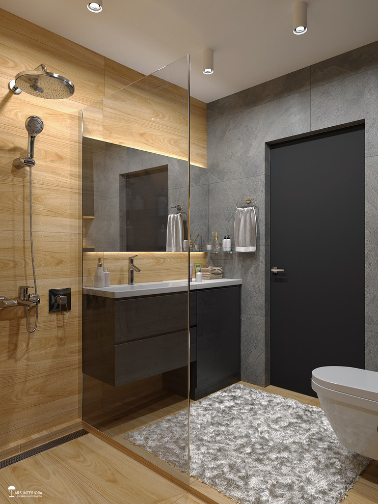 Санузел на первом этаже