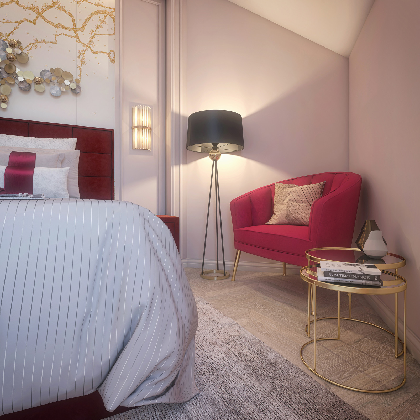 спальня в проекте bright_home_W