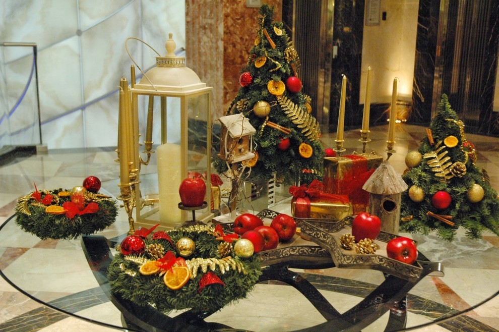 Новый год в интерьерах