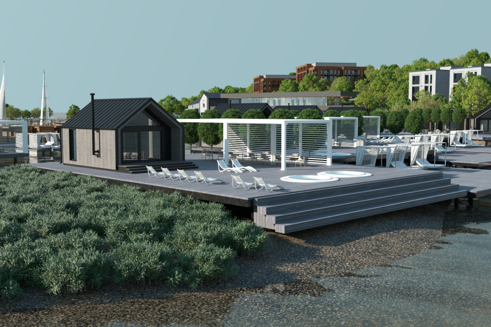 Спа компекс в Хэльсинках_Реновация территории