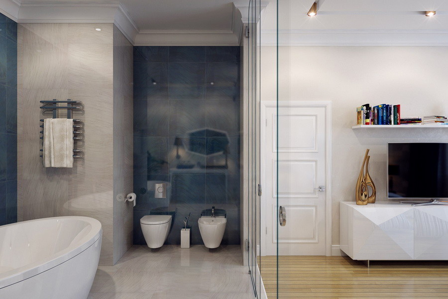 Дизайн интерьера квартиры "Яркий постмодерн"