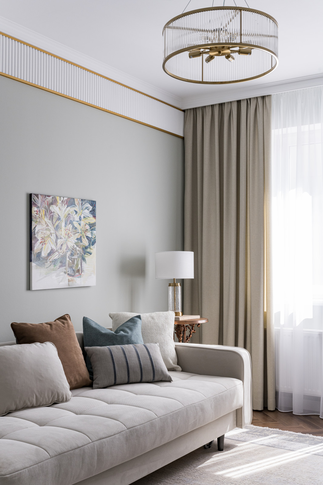 Квартира "Элегантность в цветах"