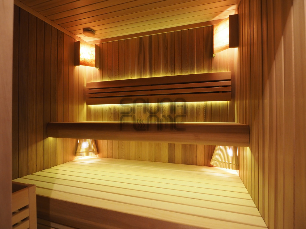 Сауна со светодиодной подсветкой