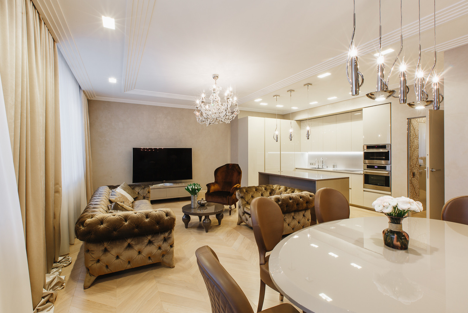 Интерьер жилой квартиры